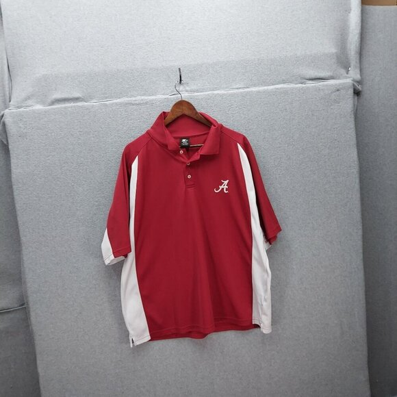 Alabama Crimson Tide Polo Shirt By Starter - Picture 1 of 6